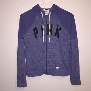blue vs pink hoodie